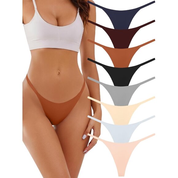 Other - Seamless G-String Thongs Women Low Rise Breathable 8 Pack Underwear
